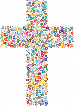 Clipart - Colorful Cross Circles 2