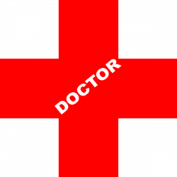 Doctor Logo Red Clip Art at Clker.com - vector clip art online ...