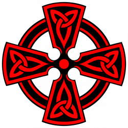 File:Celtic-Cross-Vodicka-decorative-triquetras-red.svg - Wikimedia ...