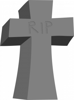 28+ Collection of Cross Tombstone Clipart | High quality, free ...