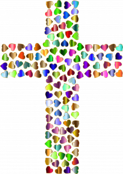 Prismatic Hearts Cross 4 Variation 2 No Background Icons PNG - Free ...