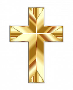 Clipart - Golden Cross Fixed
