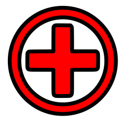 OnlineLabels Clip Art - First Aid Icon