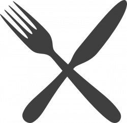 28+ Collection of Crossed Fork And Knife Clipart | High quality ...
