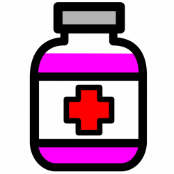 Public Domain Clip Art Image | Illustration of medicine bottle | ID ...