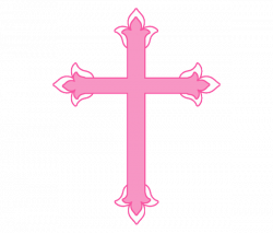 Baptism Pink Crosses Clip Art | bautizo | Pinterest | Clip art