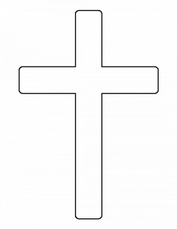 Printable Cross Template