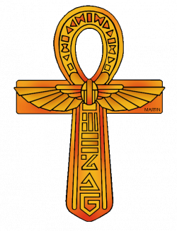 Religion Clip Art by Phillip Martin, Egyptian Cross