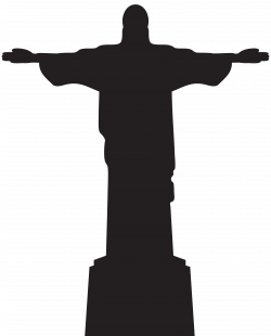 Jesus Christ Statue Silhouette PNG Clip Art | Gallery Yopriceville ...