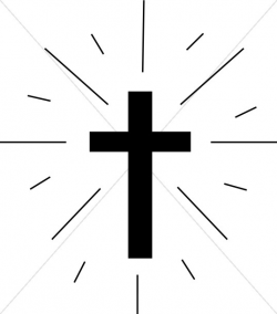Simple Majestic Cross | Cross Clipart