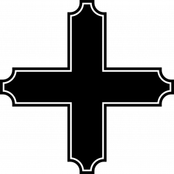Clipart - Simple Cross 3