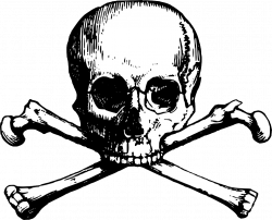 Skull And Cross Bones Drawing at GetDrawings.com | Free for personal ...