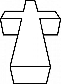 Public Domain Clip Art Image | Illustration of a 3D cross | ID ...