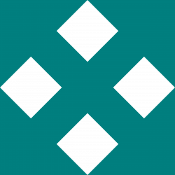 Clipart - Cross in Squares