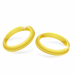 Wedding : Wedding Rings Gold Png Clip Art Best Web Clipart Cross ...