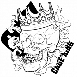 Skull With Crown Drawing at GetDrawings.com | Free for personal use ...