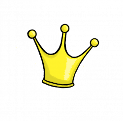 Crown clipart cute - Pencil and in color crown clipart cute