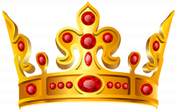 Gold Red Crown Transparent PNG Clip Art Image | Gallery ...