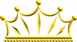 Clipart - Gold crown