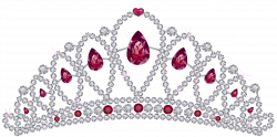Diamond Tiara with Rubies PNG Clipart | Gallery Yopriceville - High ...