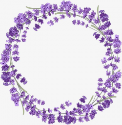 Lavender Wreath, Purple, Lavender, Wreath PNG Transparent ...