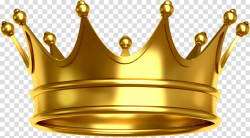 Gold Crown clipart - Crown, Yellow, Gold, transparent clip art