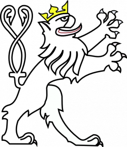 Lion With Crown Clip Art at Clker.com - vector clip art online ...