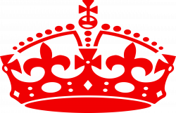 Clipart - Jubilee crown red