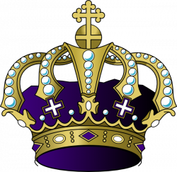 Purple Crown Clip Art at Clker.com - vector clip art online, royalty ...