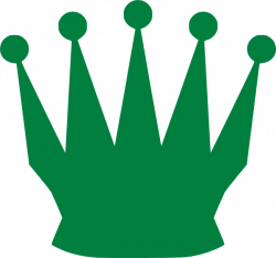 Green Queen Crown Clip Art at Clker.com - vector clip art online ...
