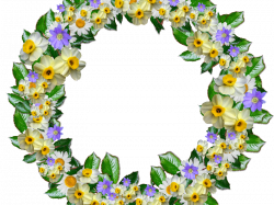 Real Flower Crown Clipart Png Free (Nature-Grass-And-Foliage ...
