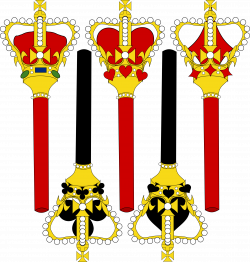 Clipart - Stylized Sceptre for Card Faces