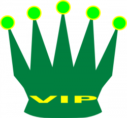 Queen Crown Clip Art | Green Queen Crown clip art - vector clip art ...