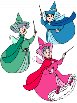 Flora and Fauna and Merryweather - love - had paper dolls of these ...