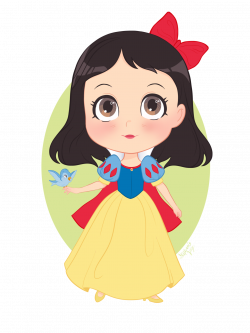 Snow White is just so cute, I love drawing her Check out my ...