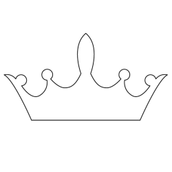 Free Princess Crown Template - ClipArt Best | Tattoos ...