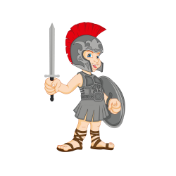 Gladiator Royalty-free Clip art - Foreign ancient sword Junzi 5000 ...
