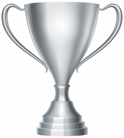 Silver Trophy Cup Award Transparent PNG Clip Art Image | Gallery ...