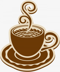 Download brown coffee mugs clip art clipart Cafe Coffee Tea