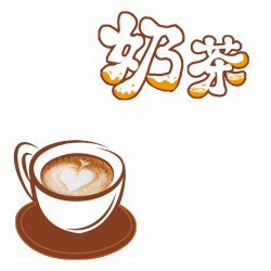 Cappuccino Hong Kong-style milk tea Coffee - Milk tea shop to ...