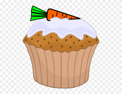 Free Stock Muffin Clip Art At - Carrot Cake Cupcakes Clipart ...