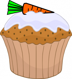Carrot Cake Muffin Clip Art at Clker.com - vector clip art online ...