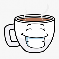 Coffee Cup Clip Art Transparent - Cartoon Coffee Cup Png ...