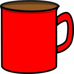 Red Mug Clip Art at Clker.com - vector clip art online, royalty free ...