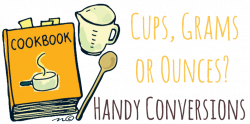 The Easy Cups To Grams Convertor – My Wellbeing Journal