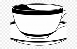 Saucer Clipart Tasa - Cup And Saucer Clipart - Png Download ...