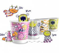 Dixie® Cups With Interactive Tooth Brushing Games | Dixie®