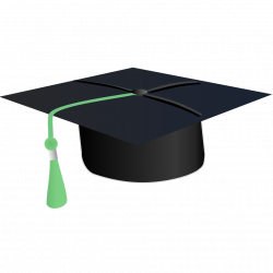 Free Stock Photo: Illustration of a graduation cap | Transparent ...