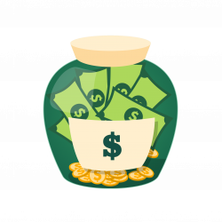 Money Jar Saving Clip art - Money jar 3333*3333 transprent Png Free ...
