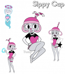 Cuphead OC: Sippy Cup + :. by Yazzy-Quinn on DeviantArt